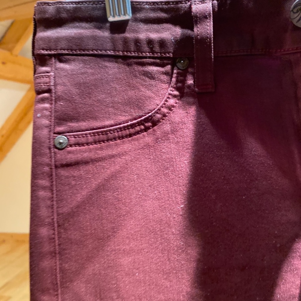 Vizcano burgundy premium jeans - Picture 4 of 9